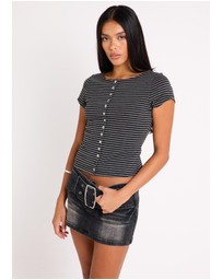 Insight - Charli Button Up Top