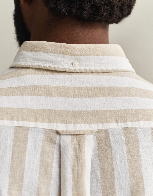 Gant - Cotton Linen Stripe Shirt