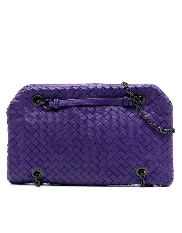 Pre-Loved by Azura Reborn - Pre-Loved Nappa Intrecciato Duo Shoulder Bag