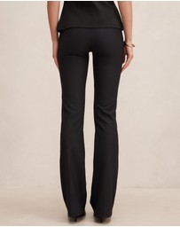 Forever New - Reagan Ribbed Flared Pants