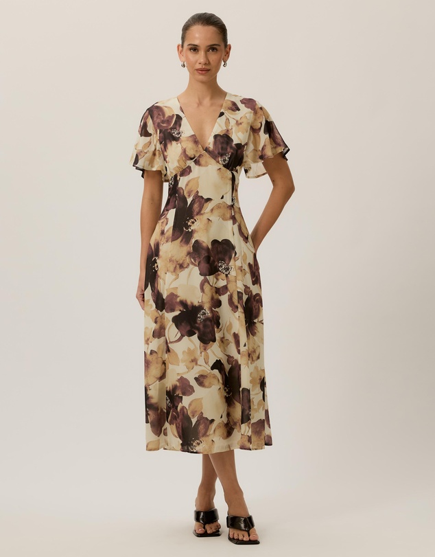 Tussah - Winnie Georgette Midi Dress