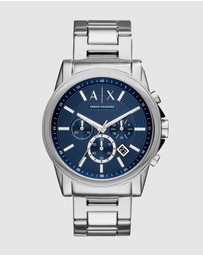 Armani Exchange - Silver Tone Chronograph Watch