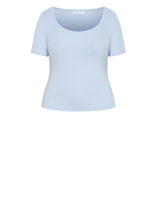 City Chic - Everyday Scoop Tee