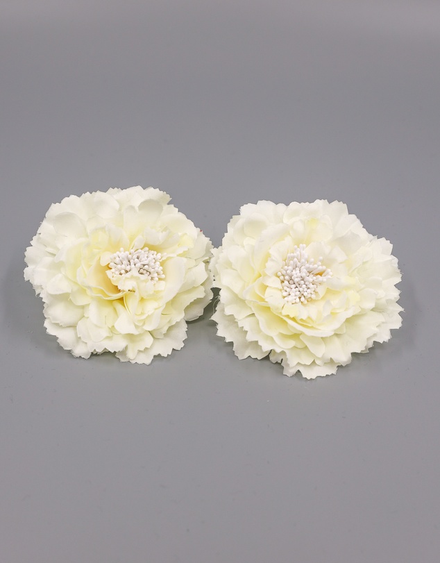 FORD MILLINERY - Maria Clips White