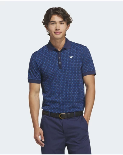 adidas Originals - Originals All Over Trefoil Polo Mens