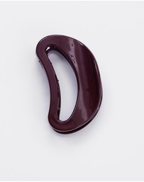 Bras N Things - Round Clip With Logo - Berry