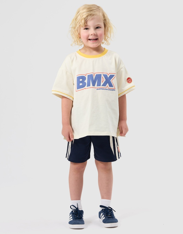 Goldie + Ace - Diamond Patch Sweat Shorts - Babies-Kids