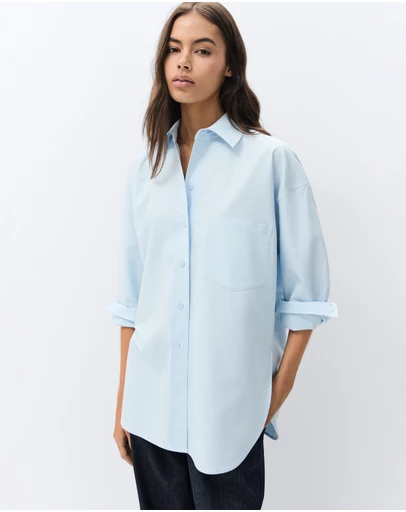 UNISON - Oversized Oxford Shirt
