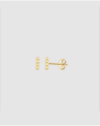 Ichu - Ball Bar Studs Gold