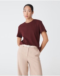 Forcast - May Relaxed Cotton T-shirt