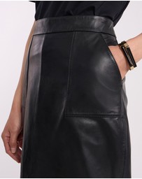 David Lawrence - Ellen Leather Skirt