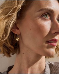 Skagen - Moderne Stak Gold-Tone Earring
