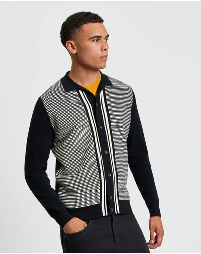 Ben Sherman - Bi Coloured Button Through Polo