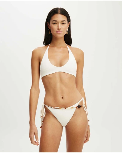 Cotton On Body - Scoop Neck Halter Bikini Top