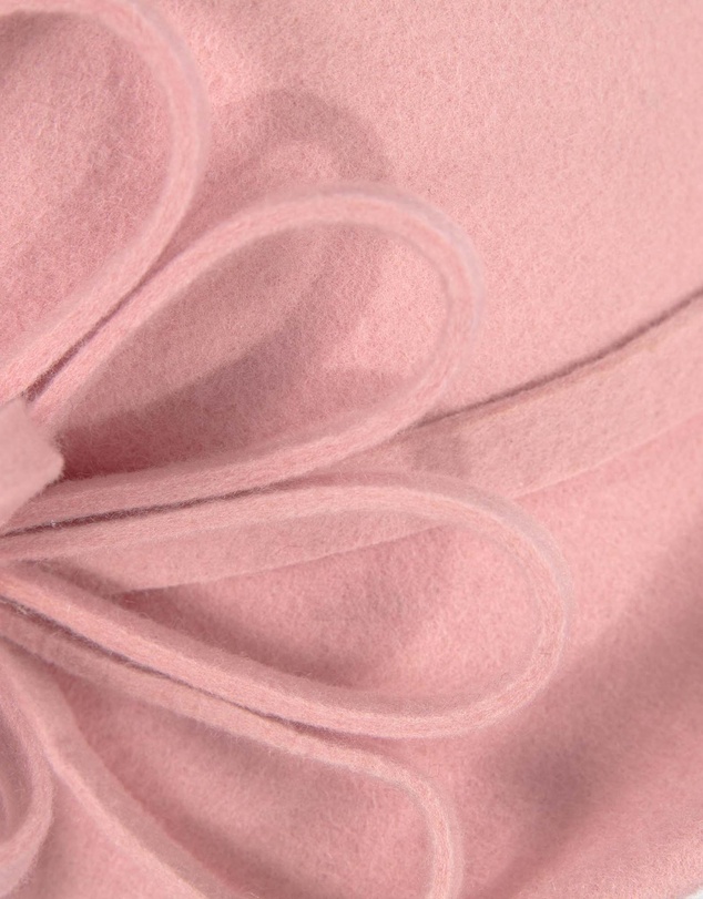 Max Alexander - Winter Felt Pink Cloche Hat