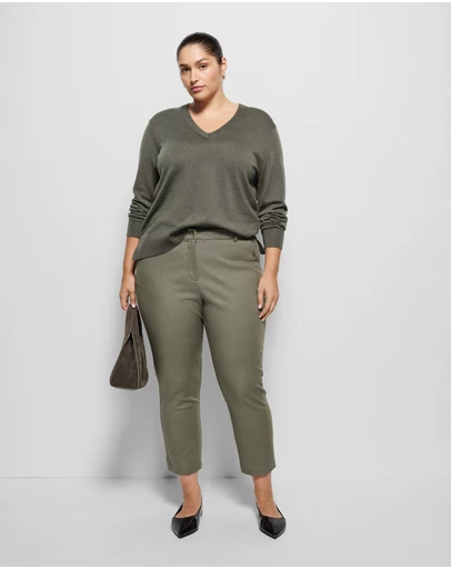 Commonry - The Refined Stretch Cotton Trouser