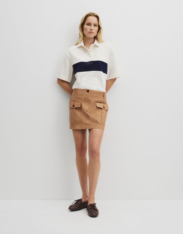 Country Road - Australian Cotton Short Sleeve Workwear Block Rugby Polo