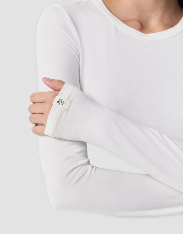 rag & bone - Luca Jersey Slim Long Sleeve Tee