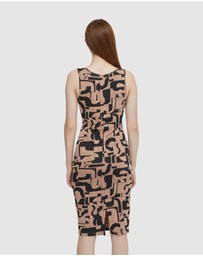 Oxford - Holly Sleeveless Printed Dress