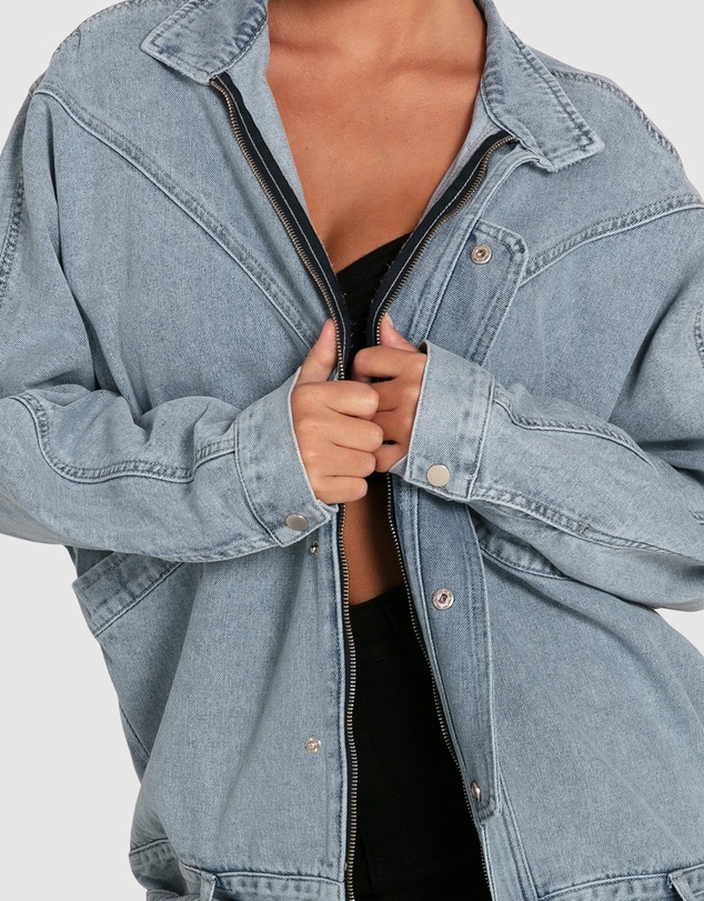 Belle & Bloom - All About You Denim Jacket