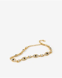 Forcast - Boho Eye Crystal Bracelet