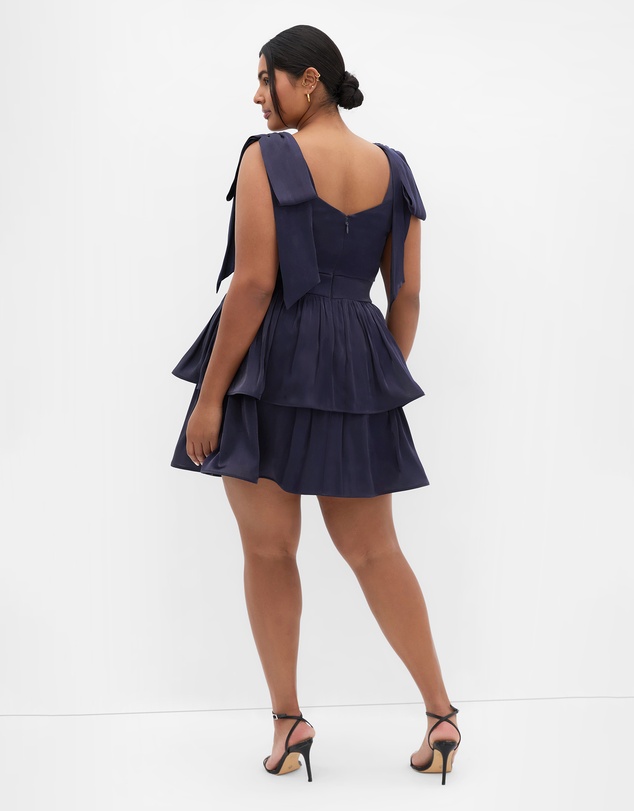 City Chic - Betty Bow Mini Dress