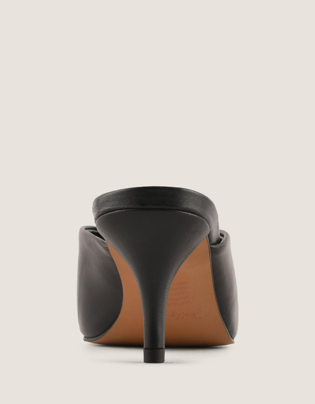 Shelly Shen - Blake Low Heels Black Leather