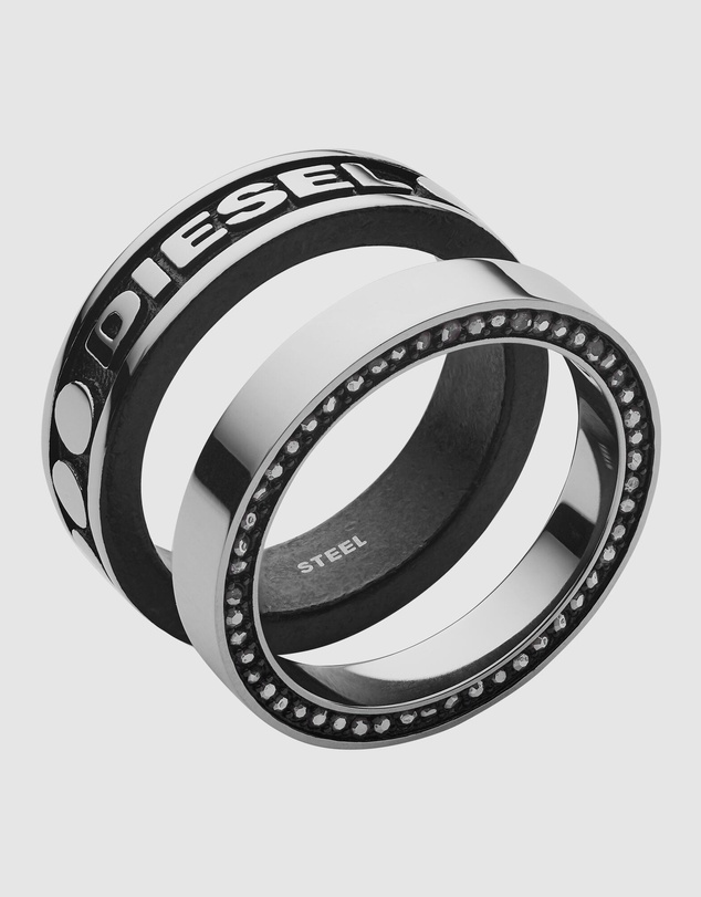 Diesel - Ring Silver-Tone Ring DX1170040
