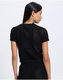 adidas Originals - Knitted Crochet Cali Tee