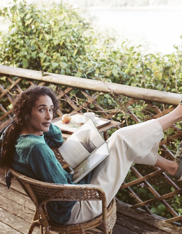 Seasalt - Seasalt Cornwall Blue Kinter Organic Cotton Jumper