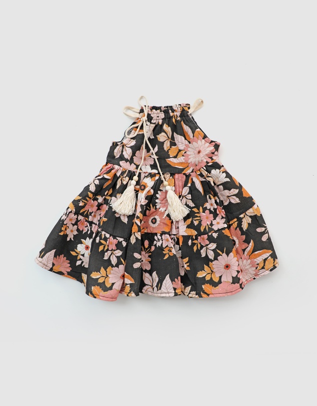 WITH LOVE FOR KIDS - Cotton Muslin Dress - Babies - Kids