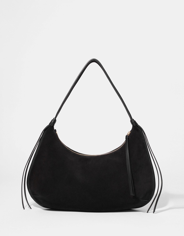 & Other Stories - Fringed Suede Shoulder Bag