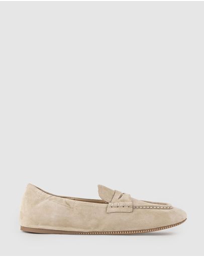 Beige Suede