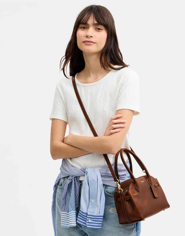 Coach - Loved Leather Soft Empire Carryall 21