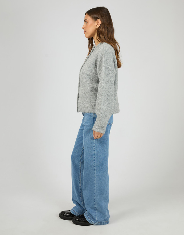 All About Eve - Tillie Cardigan Grey Marle