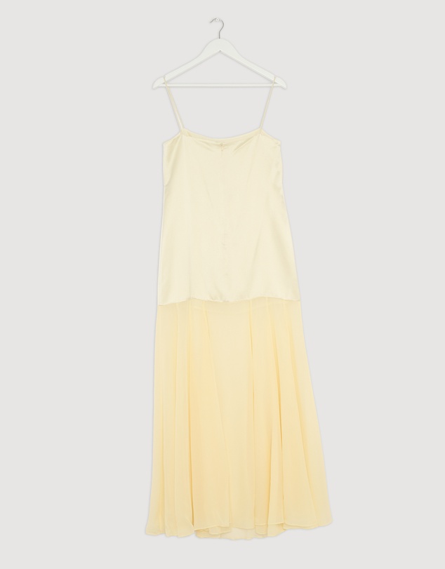 Revibe - Repaired Shona Joy Moraya Dropped Waist Maxi Dress - AU 8