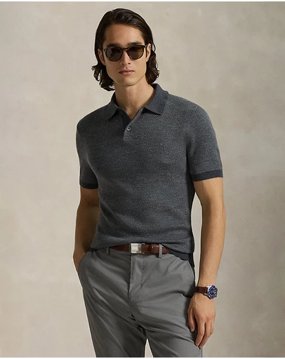 Polo Ralph Lauren - Performance Polo-Collar Sweater