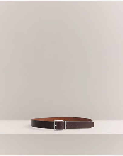 Trenery - Flint Reversible Belt in Espresso