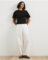 Atmos&Here - Fitted Waist T-Shirt