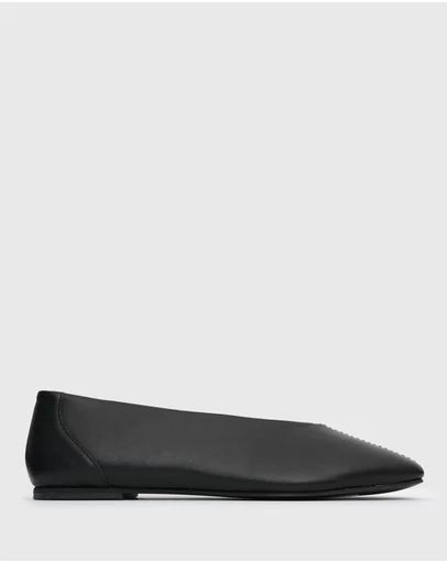 Betts - Cara Leather Ballet Flats