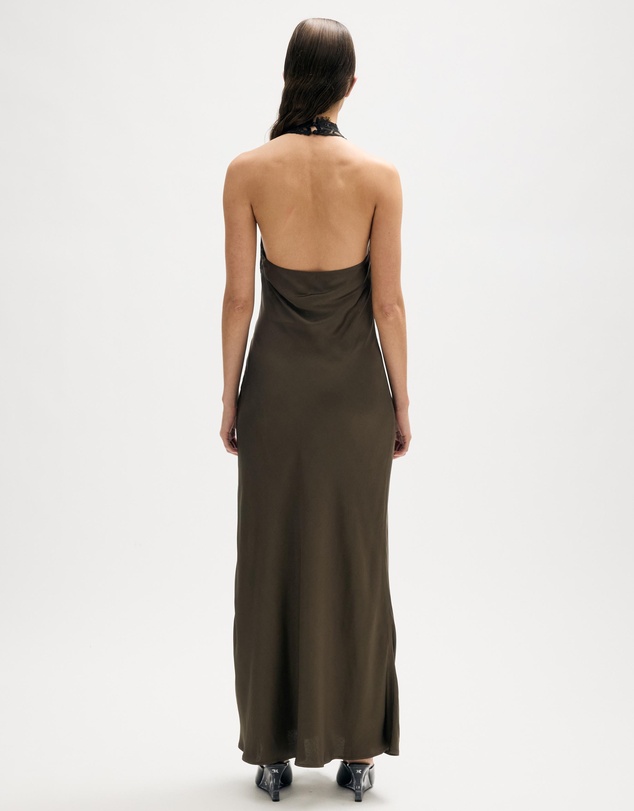 Minima Esenciales - Rume Halter Lace Midi Dress