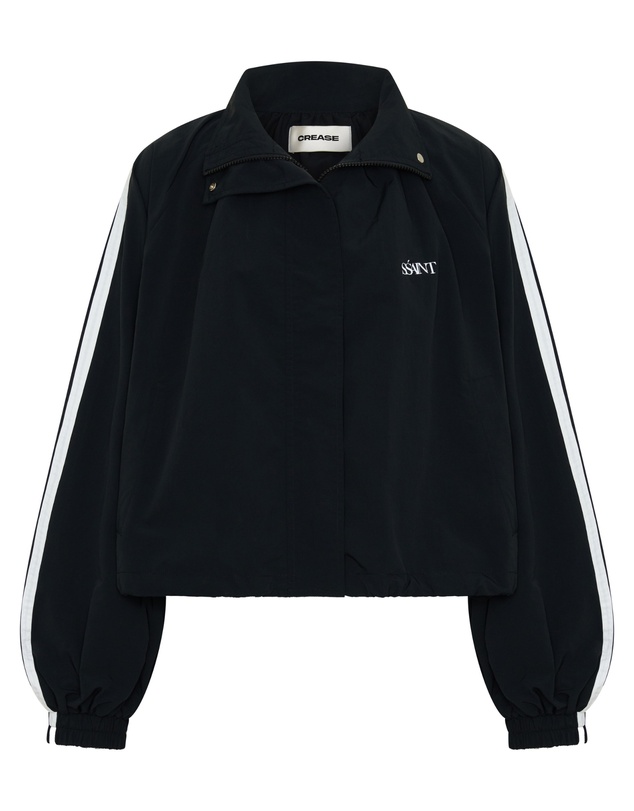 SSAINT - Fight Night Zip Windbreaker - Black