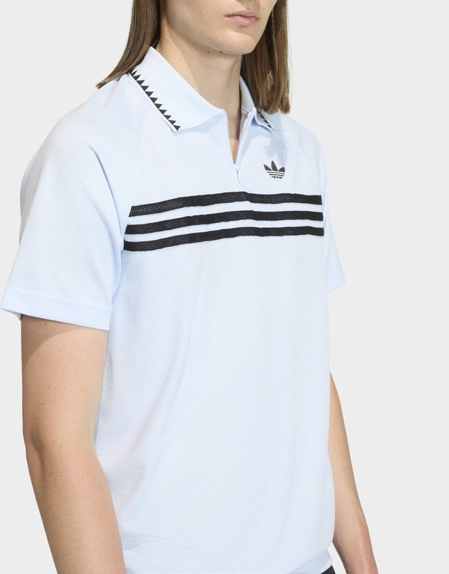 adidas Originals - Chest Stripes Slim Polo Shirt Mens