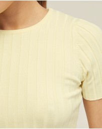 Oxford - Sasha Crew Neck Rib Knit