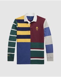 Polo Ralph Lauren - ICONIC EXCLUSIVE - Classic Fit Patchwork Jersey Rugby Shirt
