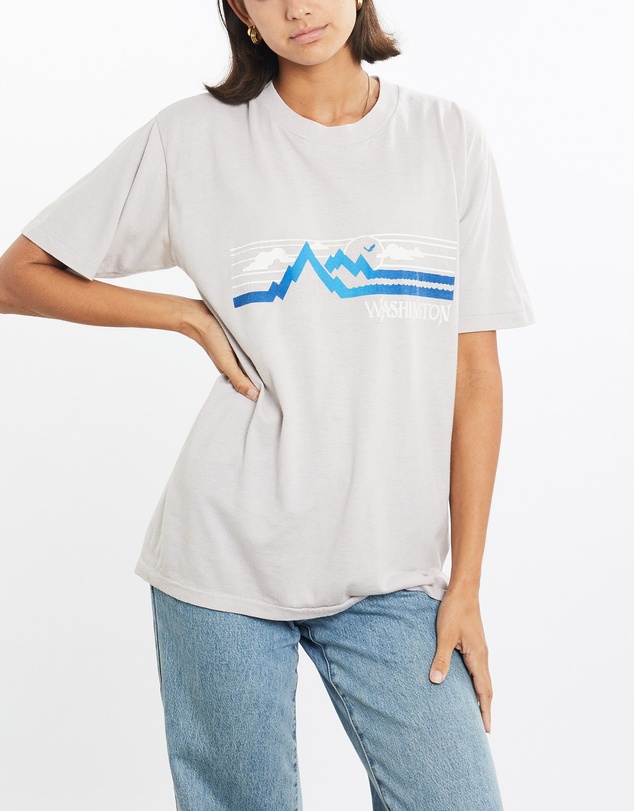 Vintage by The Real Deal - Pre Loved - Vintage 80s Washington Tee