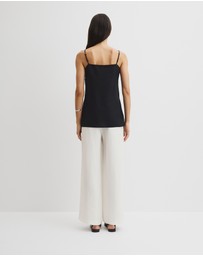 Country Road - Organically Grown Linen Longline Cami