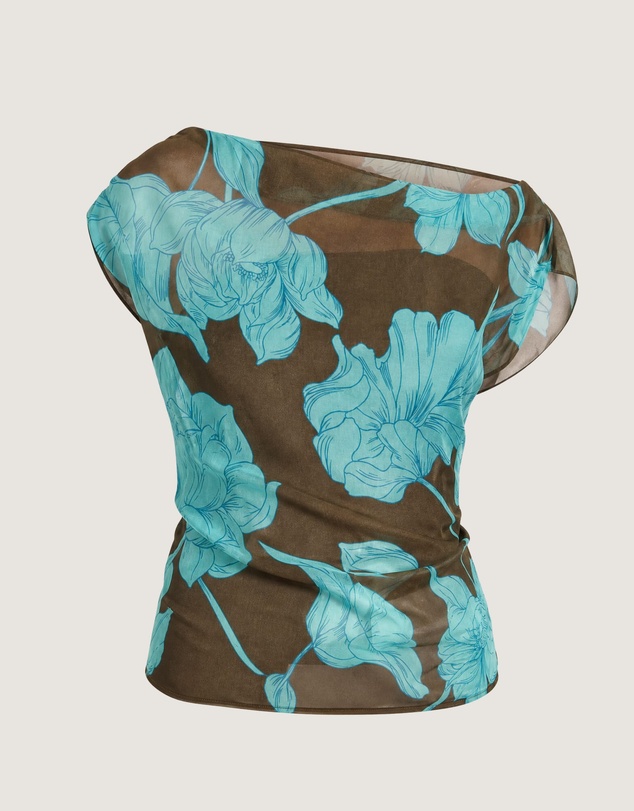 SABA - Verdisa Silk Off Shoulder Top
