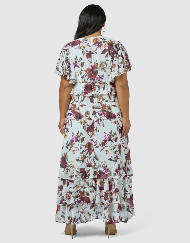 Something 4 Olivia - Lavinia Frill Maxi Dress