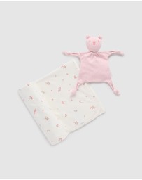 Purebaby - Bunny Rug  & Snookie Gift Pack-Babies